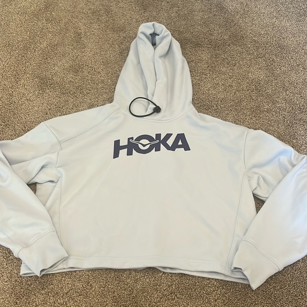 Hoka Cropped Hoodie Size XS